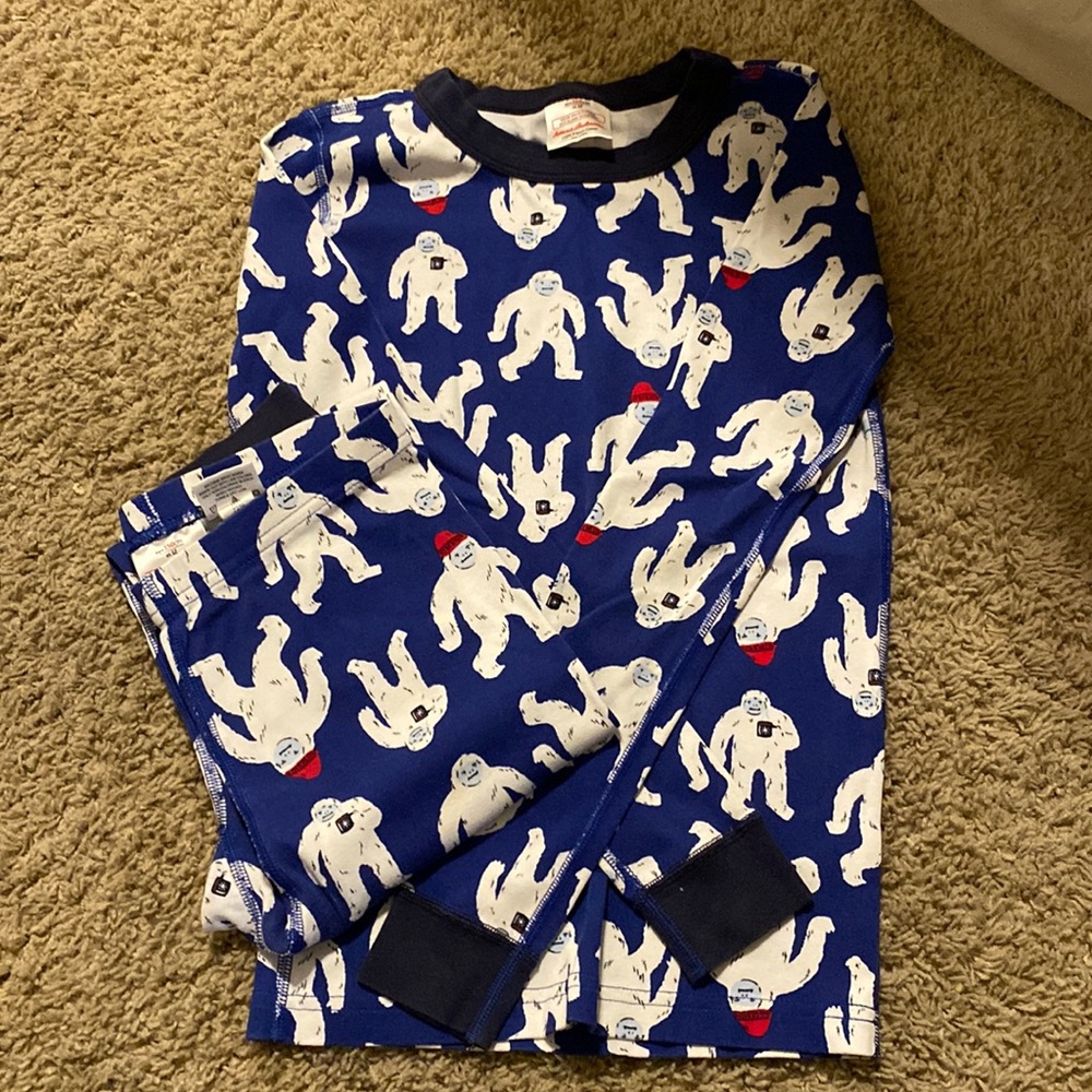 Hanna Anderson pjs size US12 worn twice